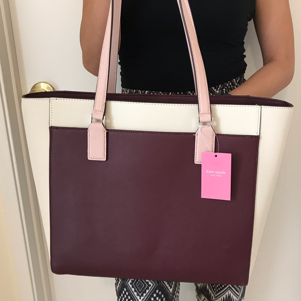LAST 1 ❗️KATE SPADE CAMERON LG CHERRYWOOD LAPTOP - Picture 3 of 8
